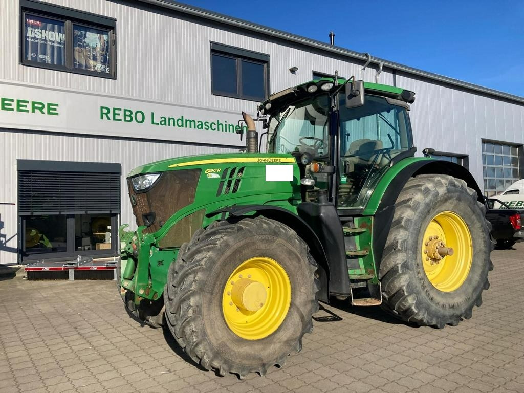 John Deere 6190R - Трактор: снимка 1 John Deere 6190R - Трактор: снимка 1