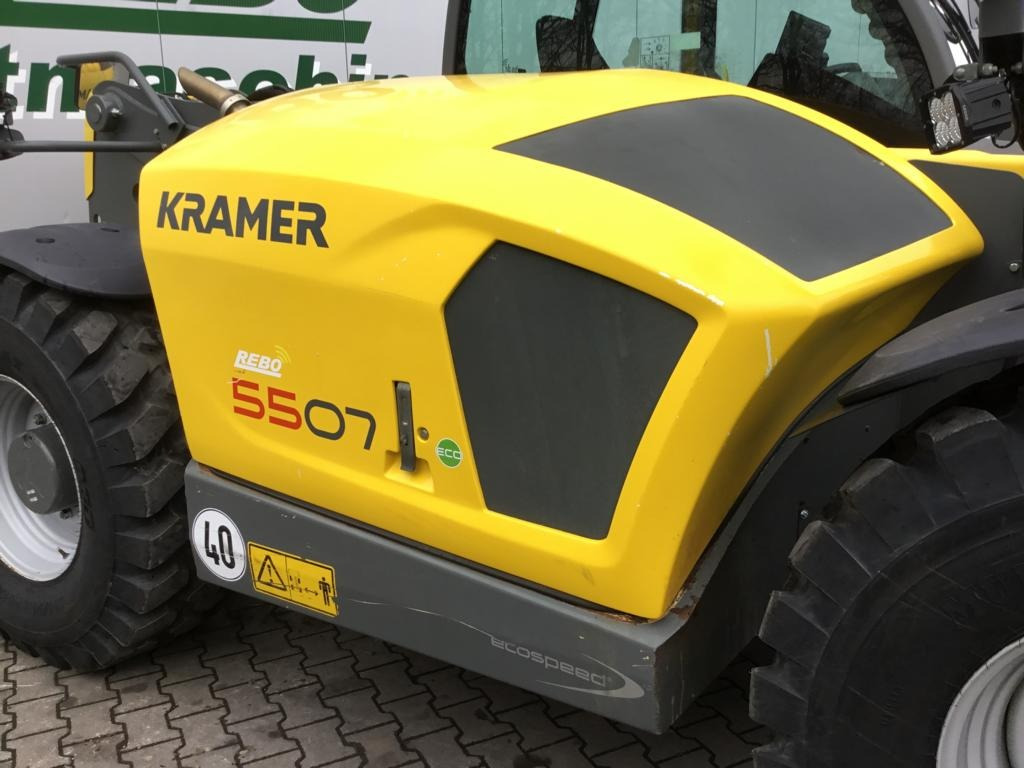 Телескопичен товарач Kramer 5507: снимка 6