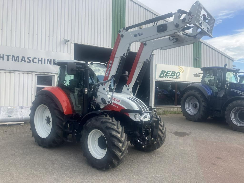 Steyr 4105 Multi - Трактор: снимка 1 Steyr 4105 Multi - Трактор: снимка 1