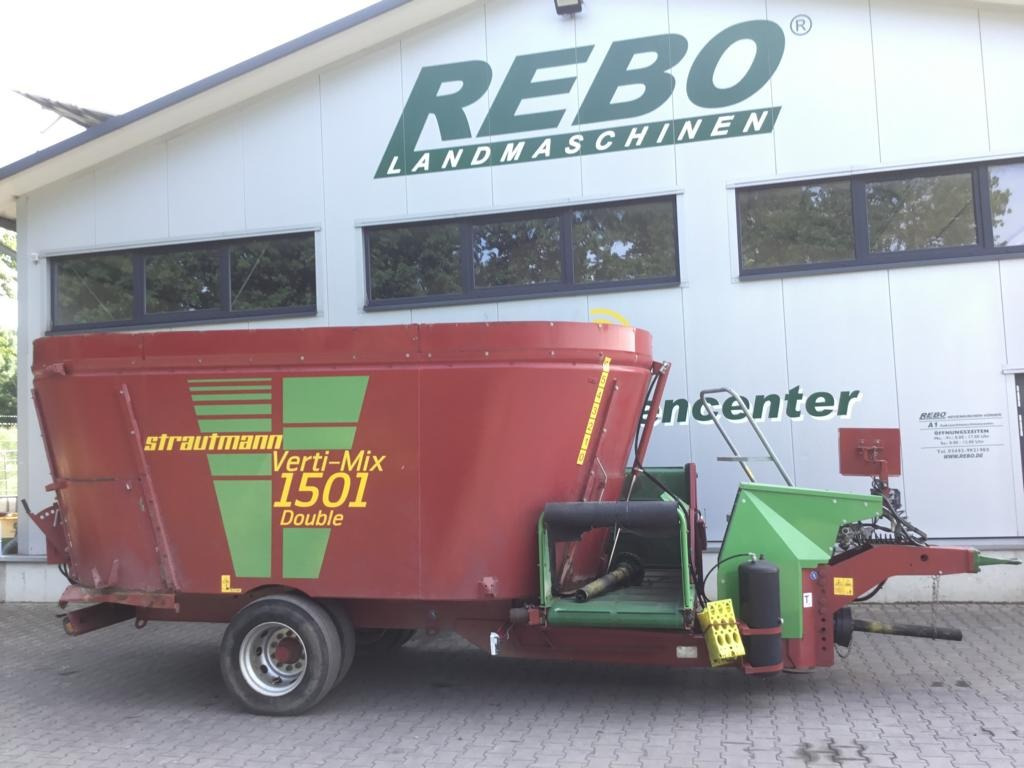 Strautmann VERTI-MIX 1501 DOUBLE - Миксер-вагон: снимка 1 Strautmann VERTI-MIX 1501 DOUBLE - Миксер-вагон: снимка 1