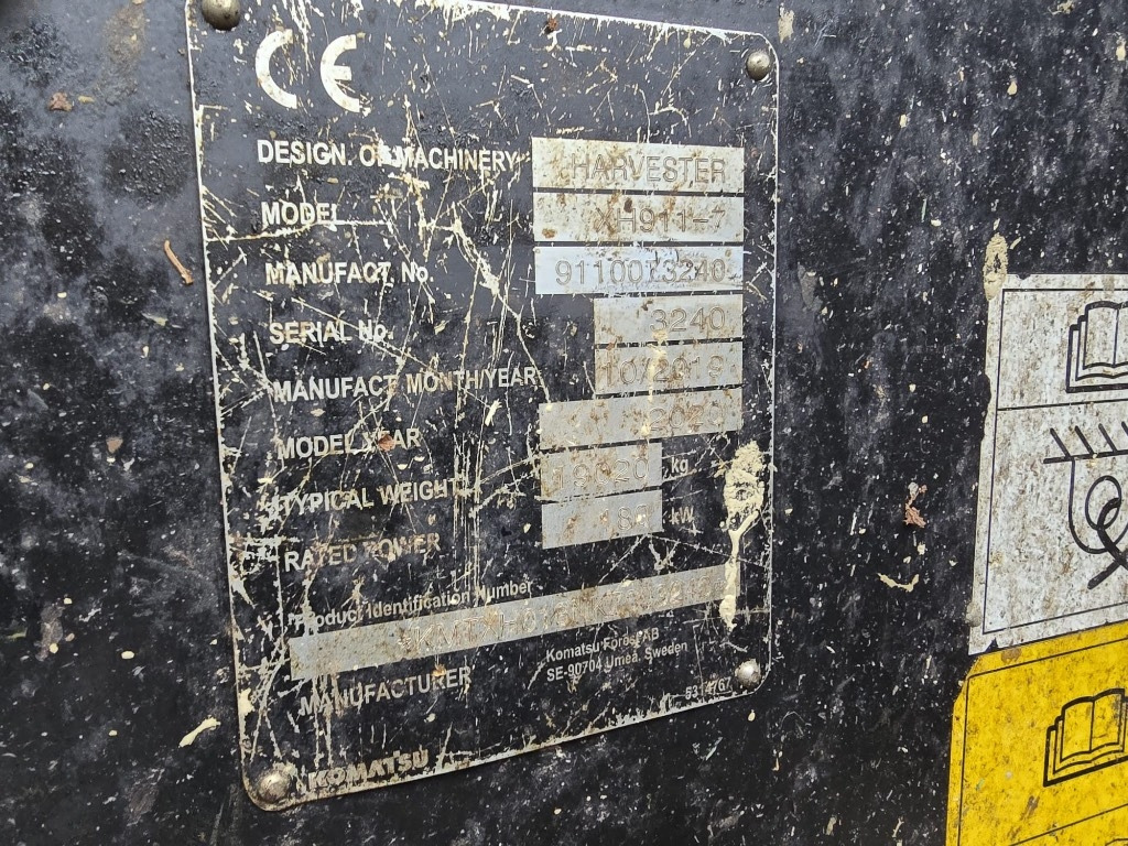 Komatsu 911.7 - Харвестер: снимка 5 Komatsu 911.7 - Харвестер: снимка 5