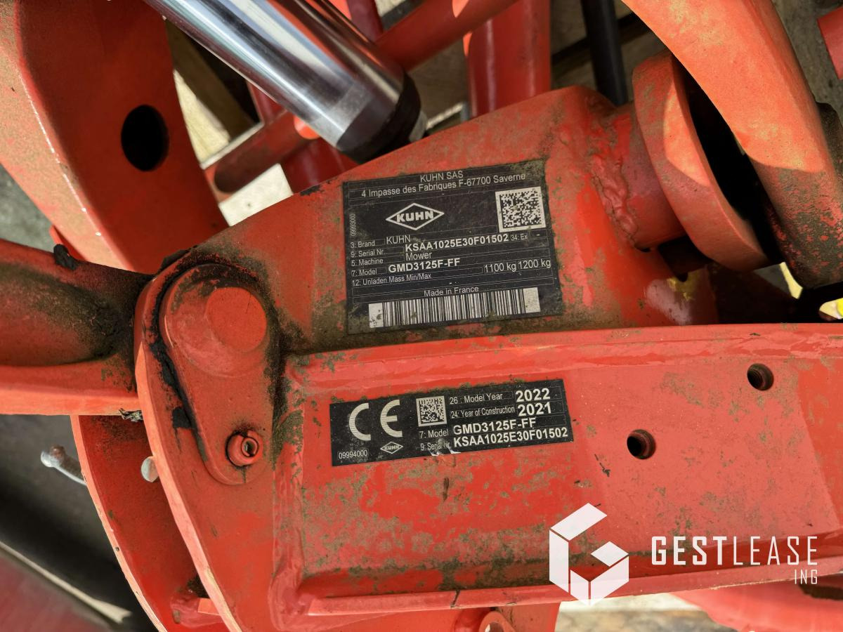 Лизинг на KUHN GMD 3125 F-FF KUHN GMD 3125 F-FF: снимка 9