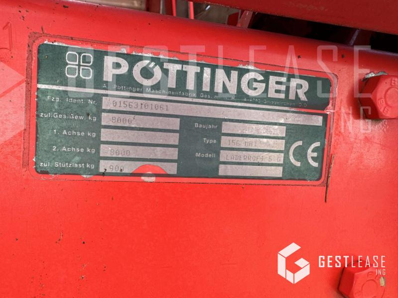 Саморазтоварващо се ремарке POTTINGER LADER PROFI 5G: снимка 12