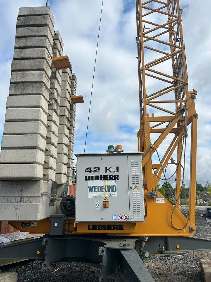 Liebherr Baukran Turmdrehkran 42K.1 | Baujahr 2018 | Gebraucht - Кулокран: снимка 4 Liebherr Baukran Turmdrehkran 42K.1 | Baujahr 2018 | Gebraucht - Кулокран: снимка 4