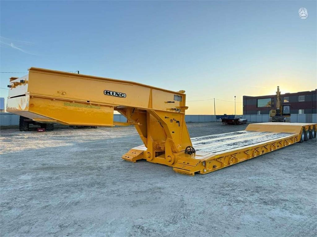 King GTL 83/34 lowbed - Полуремарке: снимка 2 King GTL 83/34 lowbed - Полуремарке: снимка 2
