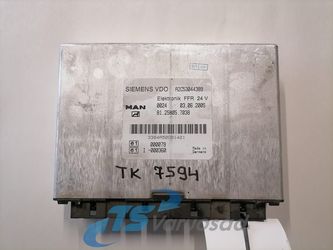 MAN Ecu, FFR 81258057038 - Блок за управление за Камион: снимка 1 MAN Ecu, FFR 81258057038 - Блок за управление за Камион: снимка 1