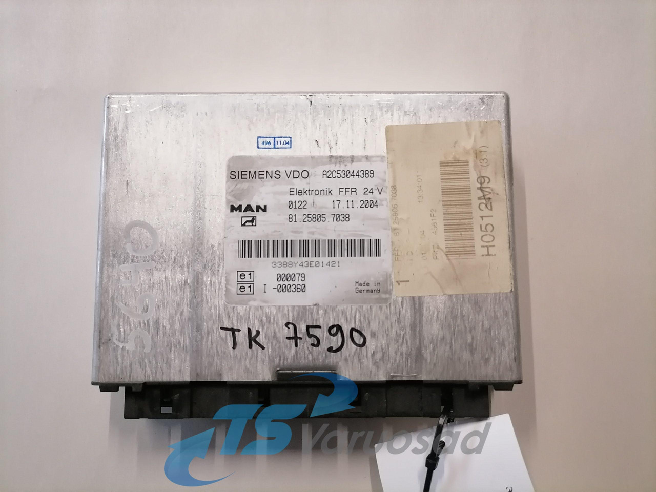 MAN Ecu, FFR 81258057038 - Блок за управление за Камион: снимка 2 MAN Ecu, FFR 81258057038 - Блок за управление за Камион: снимка 2