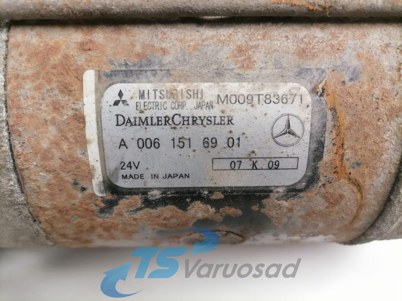 Mercedes-Benz Starter A0061516901 - Стартер за Камион: снимка 3 Mercedes-Benz Starter A0061516901 - Стартер за Камион: снимка 3