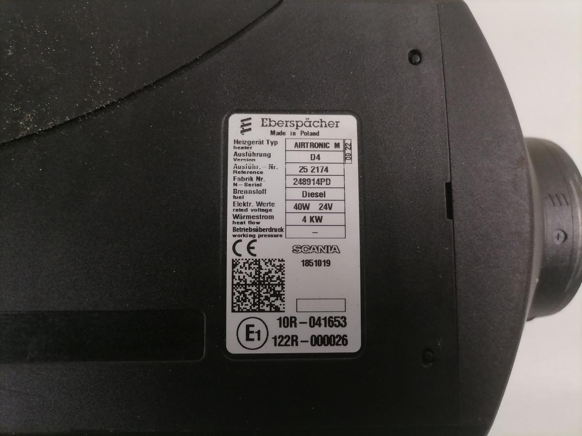 Scania Auxiliary heater 1851019 - Отопление/ Вентилация за Камион: снимка 4 Scania Auxiliary heater 1851019 - Отопление/ Вентилация за Камион: снимка 4