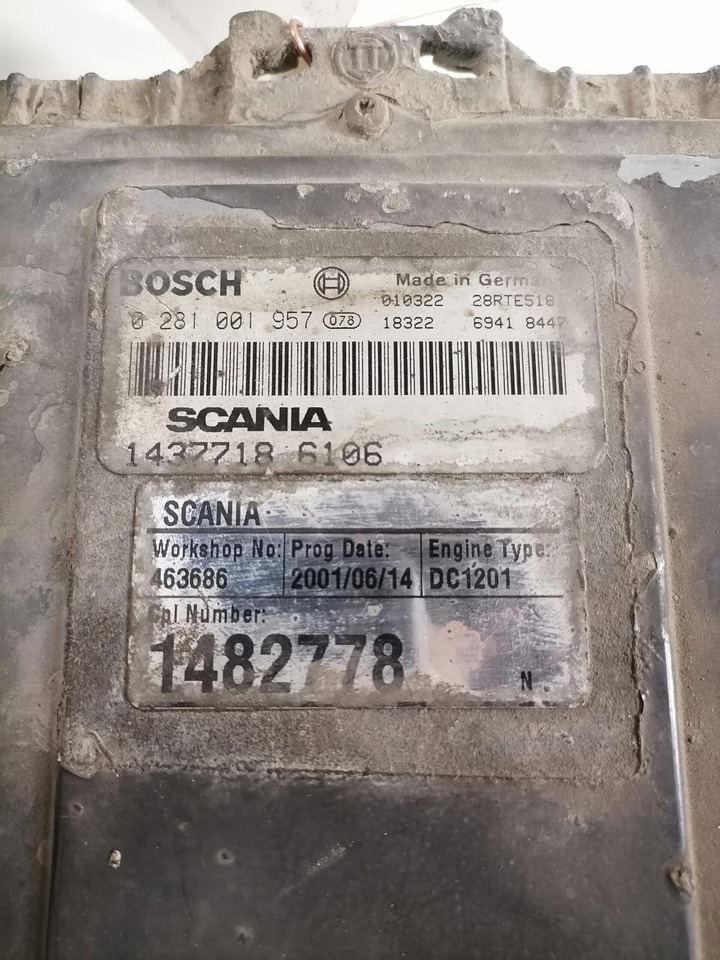 Scania Ecu, EMS 1482778 - Блок за управление за Камион: снимка 3 Scania Ecu, EMS 1482778 - Блок за управление за Камион: снимка 3