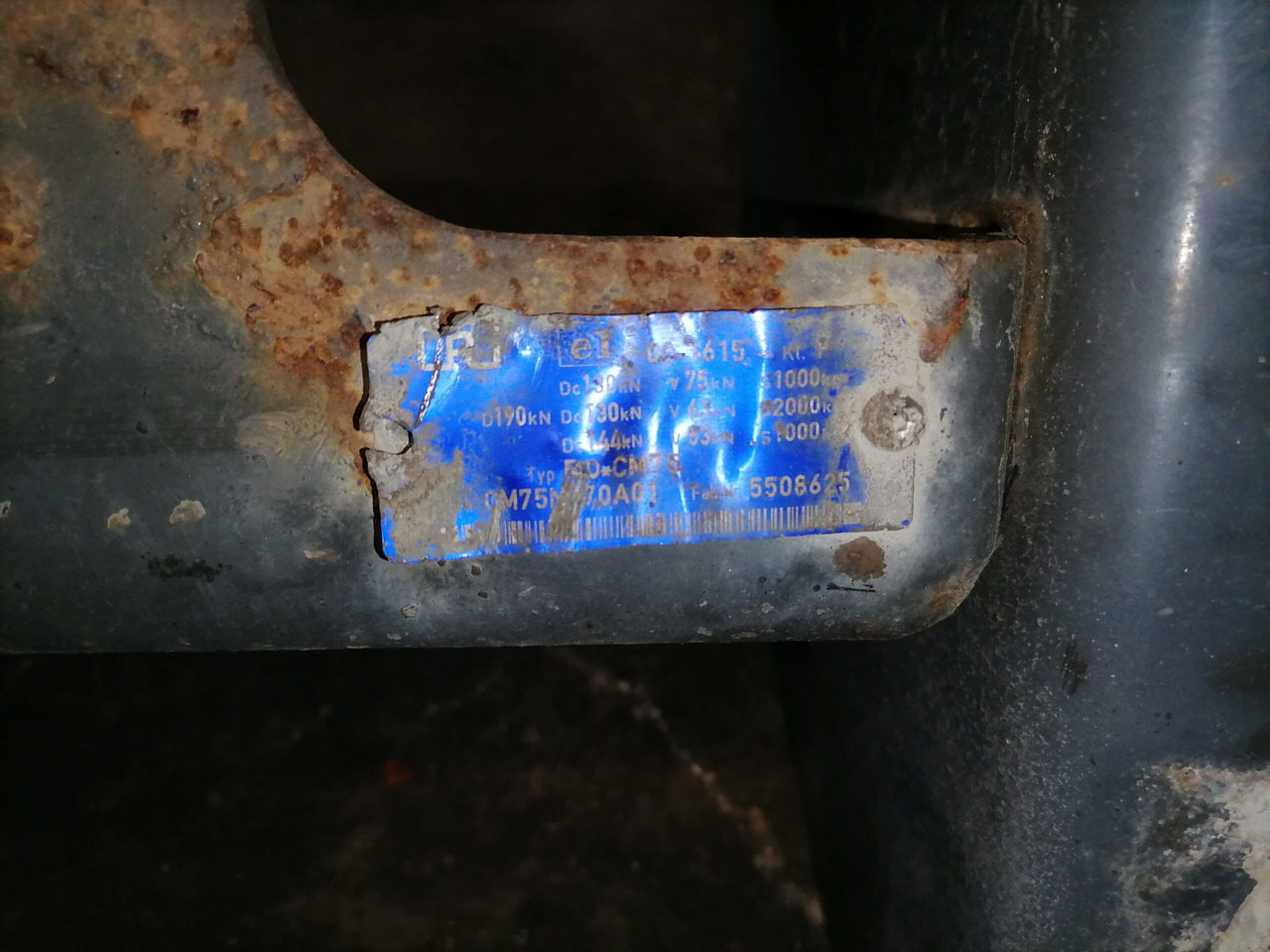 Scania Haakeseadme kinnitusraam CM75N770A01 - Седло за Камион: снимка 5 Scania Haakeseadme kinnitusraam CM75N770A01 - Седло за Камион: снимка 5