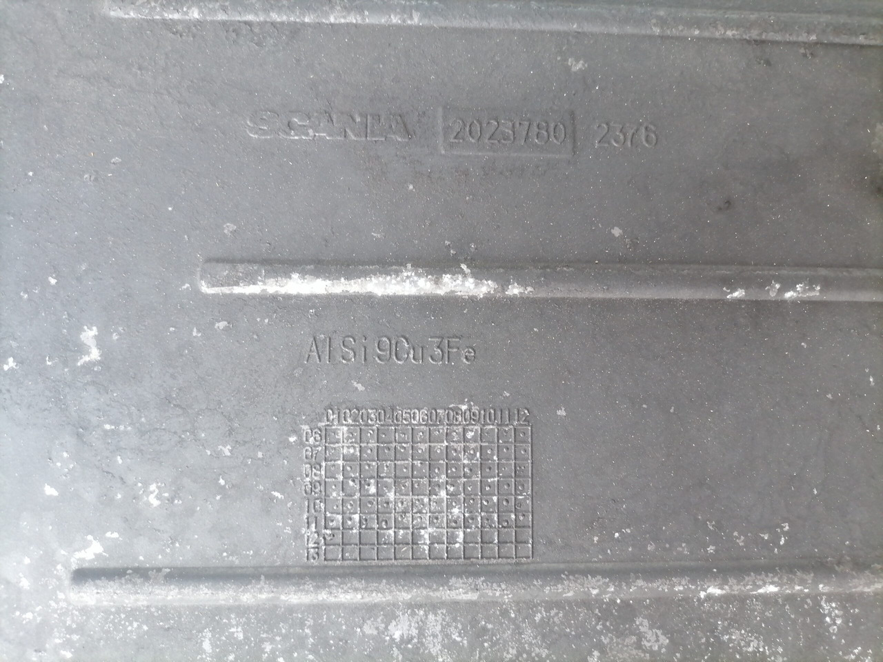 Scania Oil sump 2023780 - Маслена вана за Камион: снимка 3 Scania Oil sump 2023780 - Маслена вана за Камион: снимка 3