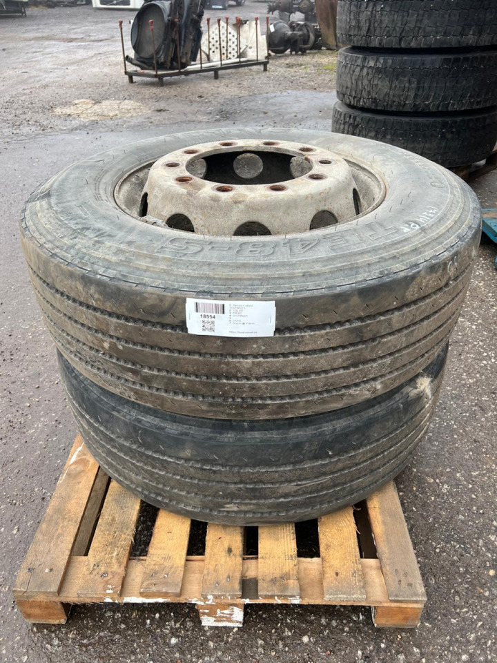 Volvo Rehvid + veljed 315/70R22.5 31570R225 - Гуми и джанти за Камион: снимка 1 Volvo Rehvid + veljed 315/70R22.5 31570R225 - Гуми и джанти за Камион: снимка 1
