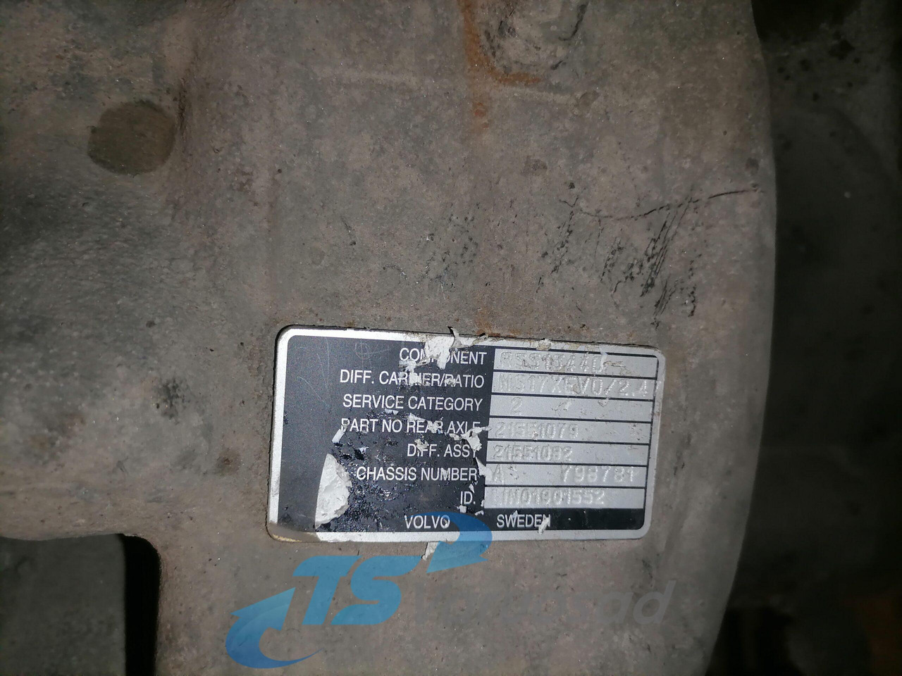 Ходов редуктор за Камион Volvo Volvo reduktor RSS1344D 2,47 21551082: снимка 6