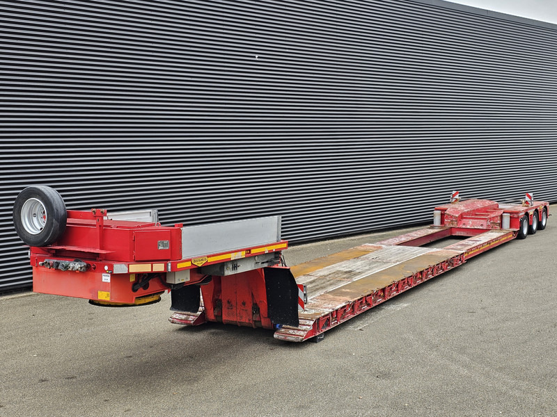 Broshuis 3 ABD-48 / LOWBED / REMOVABLE NECK / EXTENDABLE - Нискорамна площадка полуремарке: снимка 1 Broshuis 3 ABD-48 / LOWBED / REMOVABLE NECK / EXTENDABLE - Нискорамна площадка полуремарке: снимка 1