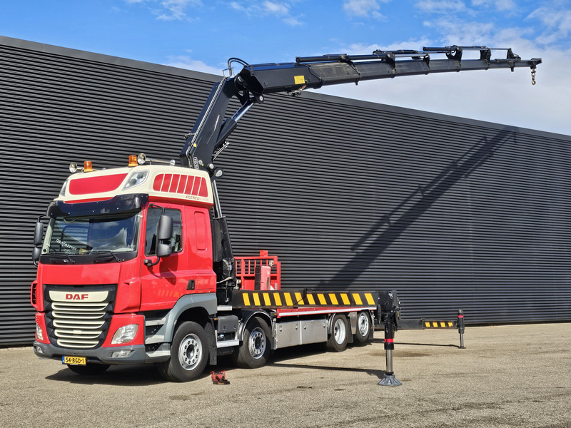 DAF CF 460 8x2/6 / FASSI 82 t/m CRANE / KRAN - 18.3 mtr - Камион с кран: снимка 1 DAF CF 460 8x2/6 / FASSI 82 t/m CRANE / KRAN - 18.3 mtr - Камион с кран: снимка 1
