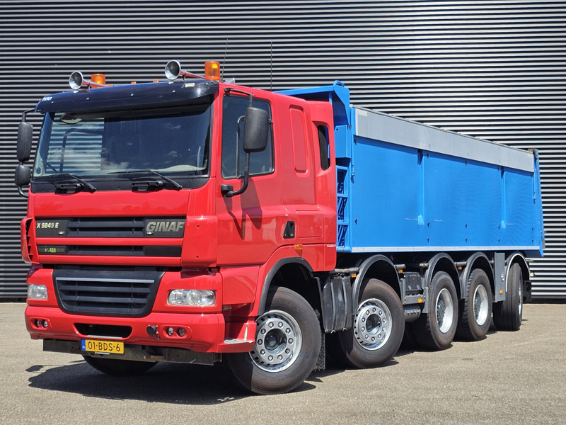 Самосвал камион DAF GINAF / CF85.410 / MANUAL GEARBOX / 10x4 TIPPER: снимка 8