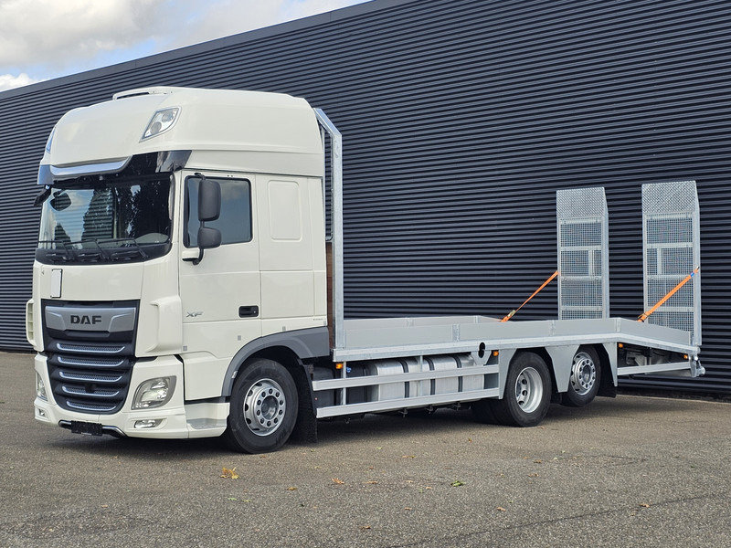 DAF XF 450 / OPRIJ - MACHINE TRANSPORT / 6x2 / EURO 6 - Камион пътна помощ: снимка 1 DAF XF 450 / OPRIJ - MACHINE TRANSPORT / 6x2 / EURO 6 - Камион пътна помощ: снимка 1