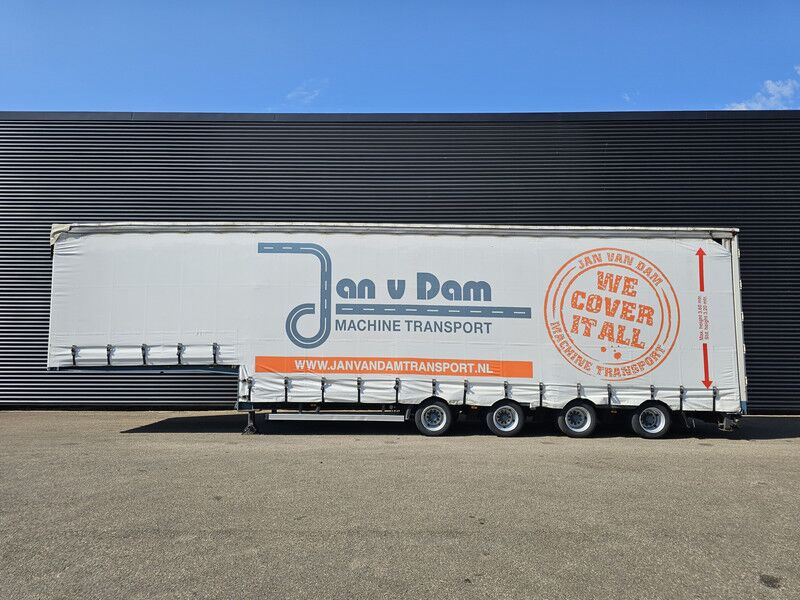 ES-GE 4STL48 / 4 AXLE / SLIDING ROOF / EXPANDABLE / LIFT ROOF - Нискорамна площадка полуремарке: снимка 2 ES-GE 4STL48 / 4 AXLE / SLIDING ROOF / EXPANDABLE / LIFT ROOF - Нискорамна площадка полуремарке: снимка 2