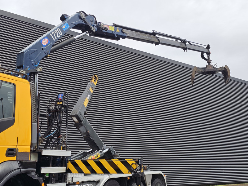 Iveco TRAKKER 380 8X6 / EURO 6 / CRANE + HOOKLIFT - Мултилифт с кука камион, Камион с кран: снимка 2 Iveco TRAKKER 380 8X6 / EURO 6 / CRANE + HOOKLIFT - Мултилифт с кука камион, Камион с кран: снимка 2