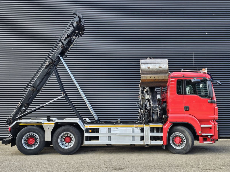 MAN TGS 26.400 / 6x4H-2 / HMF Z KRAAN + CONTAINERSYSTEM - Камион с кабелна система, Камион с кран: снимка 5 MAN TGS 26.400 / 6x4H-2 / HMF Z KRAAN + CONTAINERSYSTEM - Камион с кабелна система, Камион с кран: снимка 5