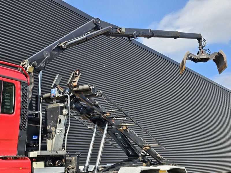 MAN TGS 26.400 / 6x4H-2 / HMF Z KRAAN + CONTAINERSYSTEM - Камион с кабелна система, Камион с кран: снимка 2 MAN TGS 26.400 / 6x4H-2 / HMF Z KRAAN + CONTAINERSYSTEM - Камион с кабелна система, Камион с кран: снимка 2