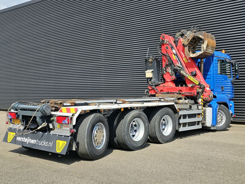 MAN TGS 35.400 / 8x4-4 / CONTAINER SYSTEM / PALFINGER Z CRANE - Камион с кабелна система, Камион с кран: снимка 5 MAN TGS 35.400 / 8x4-4 / CONTAINER SYSTEM / PALFINGER Z CRANE - Камион с кабелна система, Камион с кран: снимка 5