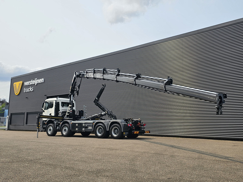 MAN TGS 35.470 8X4 BB / HIAB CRANE + HOOKLIFT - Камион с кран: снимка 4 MAN TGS 35.470 8X4 BB / HIAB CRANE + HOOKLIFT - Камион с кран: снимка 4