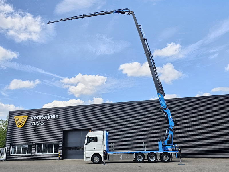 MAN TGX 35.480 8x4-4 / HMF 85 t/m + JIB / WINCH - Камион с кран: снимка 2 MAN TGX 35.480 8x4-4 / HMF 85 t/m + JIB / WINCH - Камион с кран: снимка 2