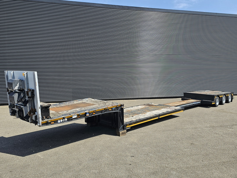 MEUSBURGER MPG 3 / LOW BED / EXTENDABLE / 3 x STEERING AXLE - Нискорамна площадка полуремарке: снимка 1 MEUSBURGER MPG 3 / LOW BED / EXTENDABLE / 3 x STEERING AXLE - Нискорамна площадка полуремарке: снимка 1