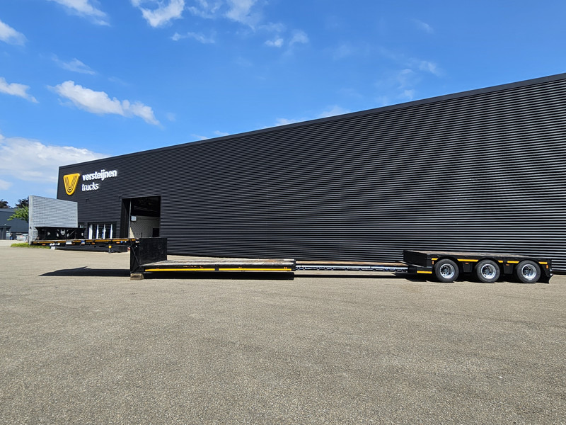 MEUSBURGER MPG 3 / LOW BED / EXTENDABLE / 3 x STEERING AXLE - Нискорамна площадка полуремарке: снимка 3 MEUSBURGER MPG 3 / LOW BED / EXTENDABLE / 3 x STEERING AXLE - Нискорамна площадка полуремарке: снимка 3