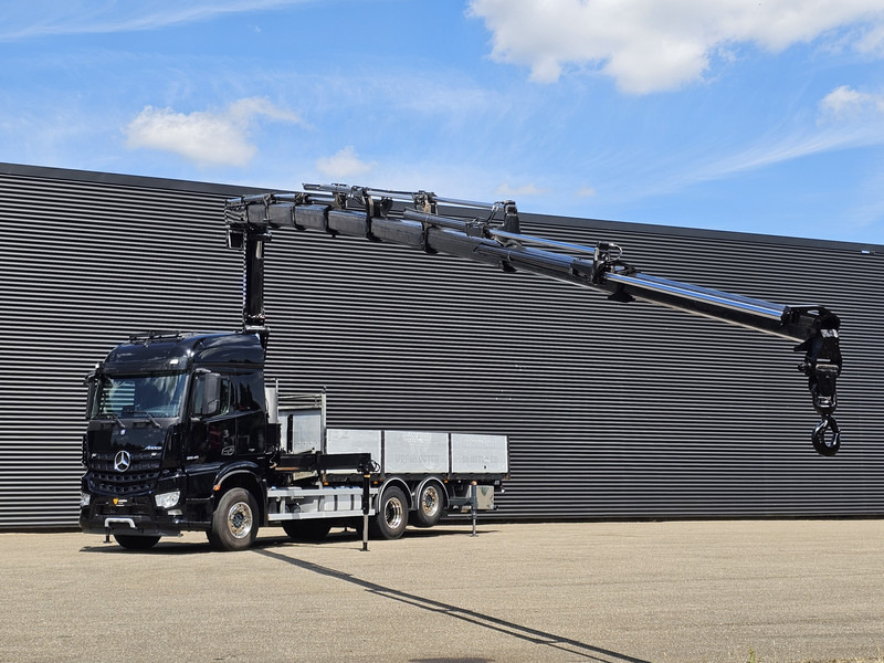 Mercedes-Benz AROCS 2545 6x2 / HMF 32 TM / CRANE / KRAN - Бордови камион, Камион с кран: снимка 4 Mercedes-Benz AROCS 2545 6x2 / HMF 32 TM / CRANE / KRAN - Бордови камион, Камион с кран: снимка 4