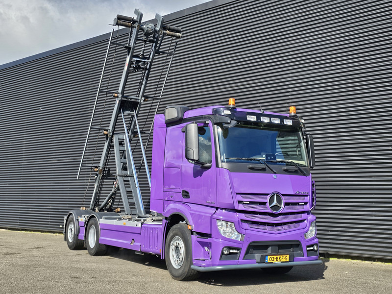 Mercedes-Benz AROCS 3345 / 6x2 / CABLE-CONTAINER SYSTEM - Камион с кабелна система: снимка 2 Mercedes-Benz AROCS 3345 / 6x2 / CABLE-CONTAINER SYSTEM - Камион с кабелна система: снимка 2