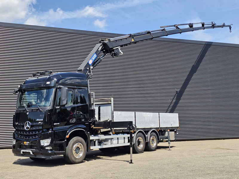 Mercedes-Benz Arocs 2545 6x2 / HMF 32 t/m CRANE / KRAN - Бордови камион, Камион с кран: снимка 1 Mercedes-Benz Arocs 2545 6x2 / HMF 32 t/m CRANE / KRAN - Бордови камион, Камион с кран: снимка 1