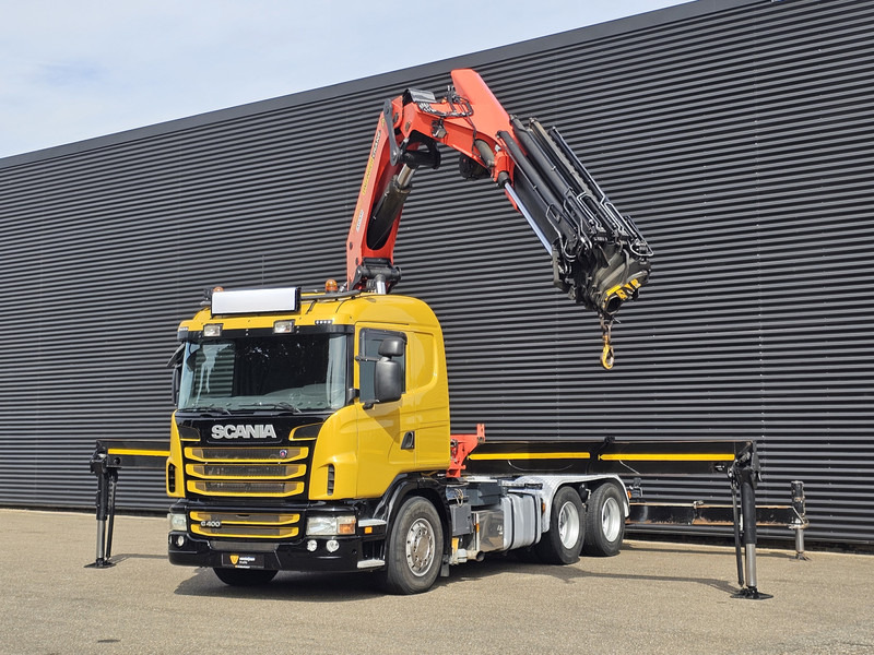 Scania G400 6x2 / PALFINGER PK 60002 / WINCH / BALLAST - Камион с кран: снимка 5 Scania G400 6x2 / PALFINGER PK 60002 / WINCH / BALLAST - Камион с кран: снимка 5