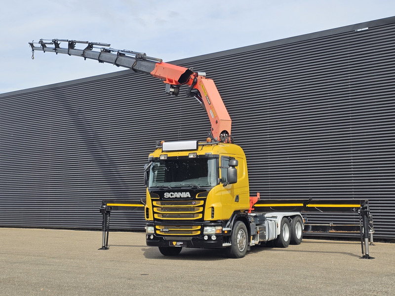 Scania G400 6x2 / PALFINGER PK 60002 / WINCH / BALLAST - Камион с кран: снимка 3 Scania G400 6x2 / PALFINGER PK 60002 / WINCH / BALLAST - Камион с кран: снимка 3