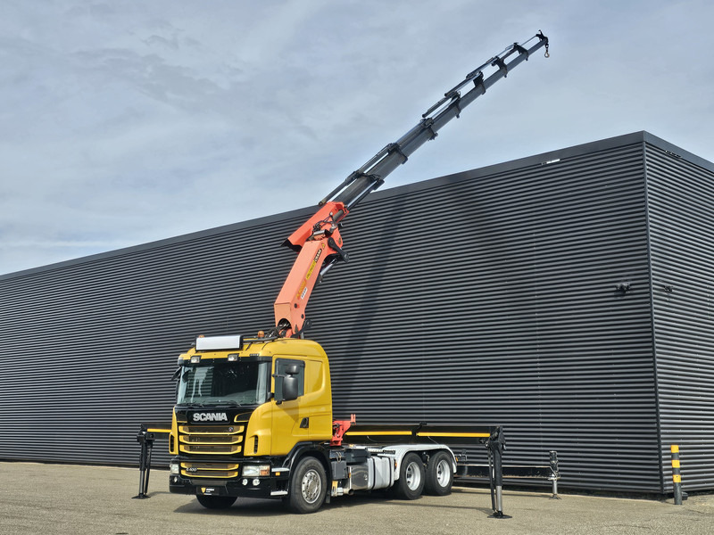 Scania G400 6x2 / PALFINGER PK 60002 / WINCH / BALLAST - Камион с кран: снимка 1 Scania G400 6x2 / PALFINGER PK 60002 / WINCH / BALLAST - Камион с кран: снимка 1