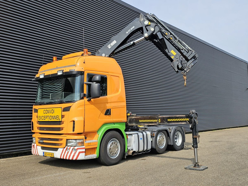 Scania G420 6x2*4 / HIAB 377-E5 CRANE / KRAN - GRUA - Камион с кран: снимка 3 Scania G420 6x2*4 / HIAB 377-E5 CRANE / KRAN - GRUA - Камион с кран: снимка 3