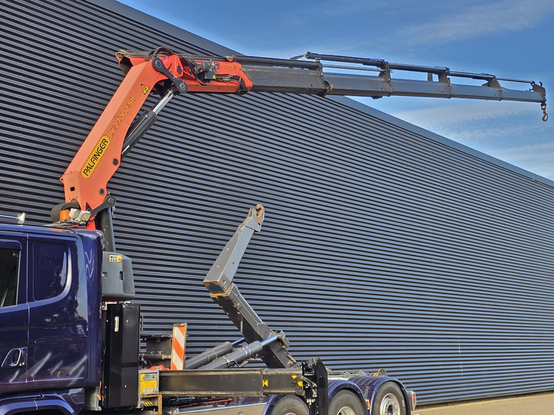 Scania G490 8x4*4 / PALFINGER CRANE + HOOKLIFT - Мултилифт с кука камион, Камион с кран: снимка 2 Scania G490 8x4*4 / PALFINGER CRANE + HOOKLIFT - Мултилифт с кука камион, Камион с кран: снимка 2