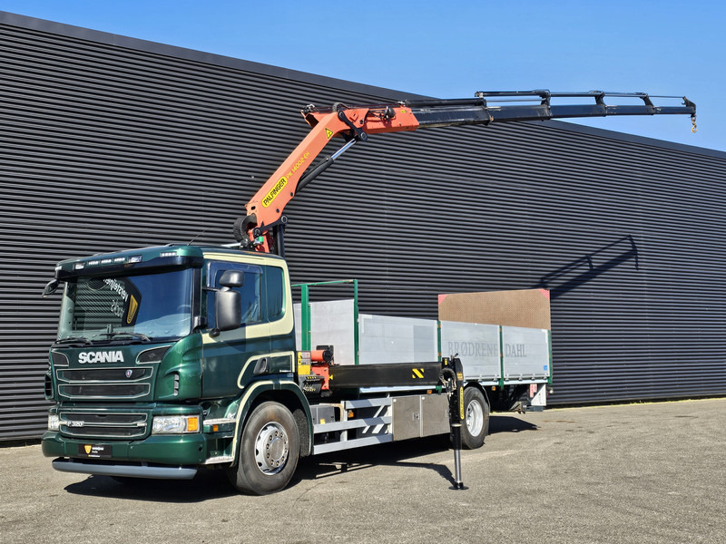 Scania P320 4x2 / PALFINGER PK14002 / CRANE/KRAN - Камион с кран: снимка 1 Scania P320 4x2 / PALFINGER PK14002 / CRANE/KRAN - Камион с кран: снимка 1