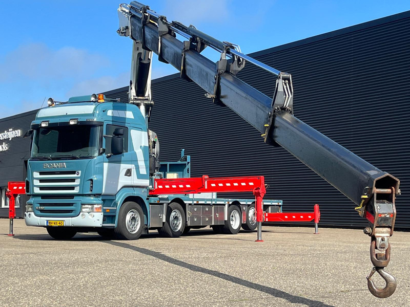 Scania R 440 8X2*6 / HMF THOR K6 - Камион с кран: снимка 2 Scania R 440 8X2*6 / HMF THOR K6 - Камион с кран: снимка 2