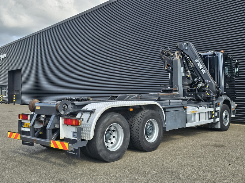 Мултилифт с кука камион, Камион с кран Scania R114.340 6x2 / HIAB CRANE + 25T HOOKLIFT: снимка 18