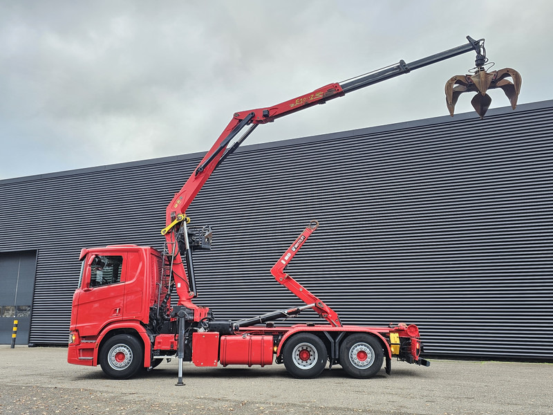 Scania R520 V8 6x2/4 / EPSILON CRANE + HOOKLIFT - Мултилифт с кука камион, Камион с кран: снимка 3 Scania R520 V8 6x2/4 / EPSILON CRANE + HOOKLIFT - Мултилифт с кука камион, Камион с кран: снимка 3