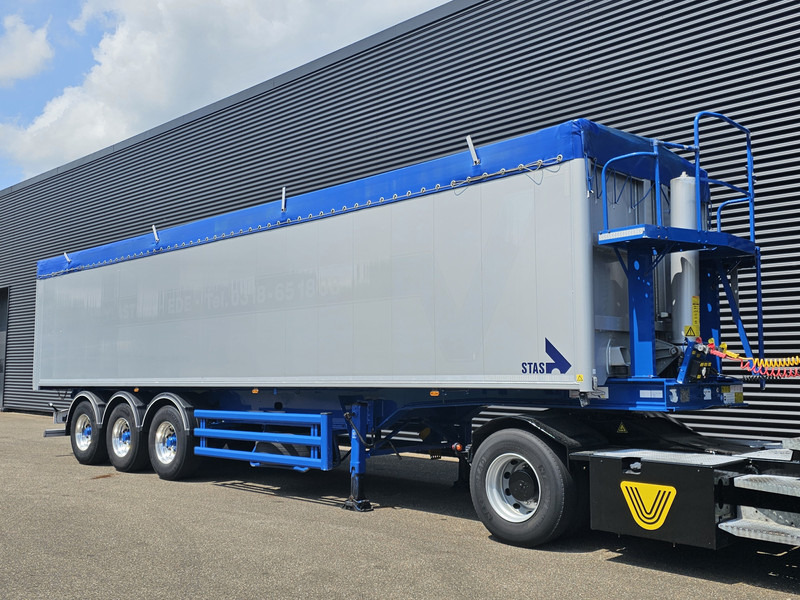 Stas S300CX / ALU TIPPER 60 m3 / BPW AXLE - DISC BRAKE - Самосвал полуремарке: снимка 5 Stas S300CX / ALU TIPPER 60 m3 / BPW AXLE - DISC BRAKE - Самосвал полуремарке: снимка 5
