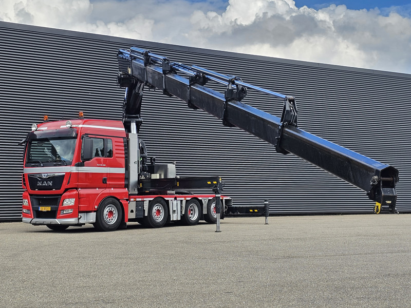 MAN TGX 37.480 8x2-6 / HMF 85 t/m CRANE / KRAN - Влекач: снимка 2 MAN TGX 37.480 8x2-6 / HMF 85 t/m CRANE / KRAN - Влекач: снимка 2