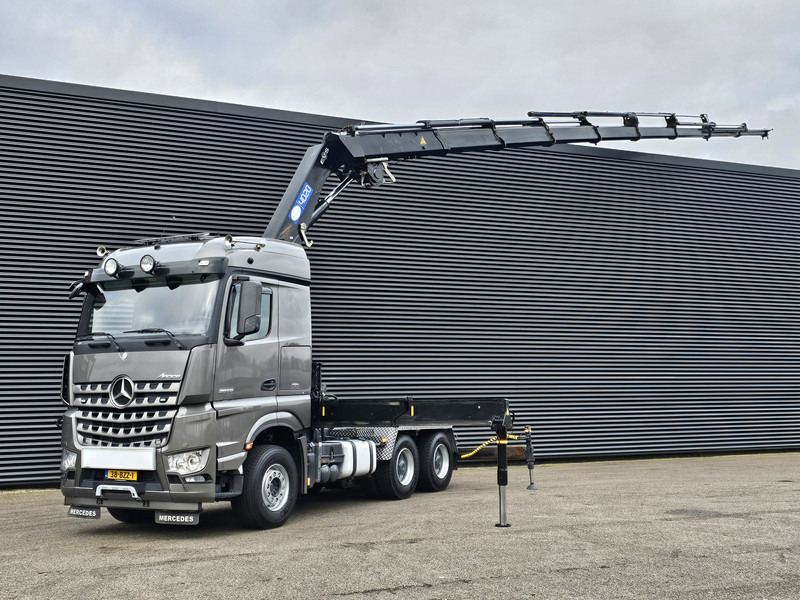 Mercedes-Benz Arocs 2658 6x4 / HMF 40 t/m - 21.3 mtr / WINCH - Влекач: снимка 1 Mercedes-Benz Arocs 2658 6x4 / HMF 40 t/m - 21.3 mtr / WINCH - Влекач: снимка 1