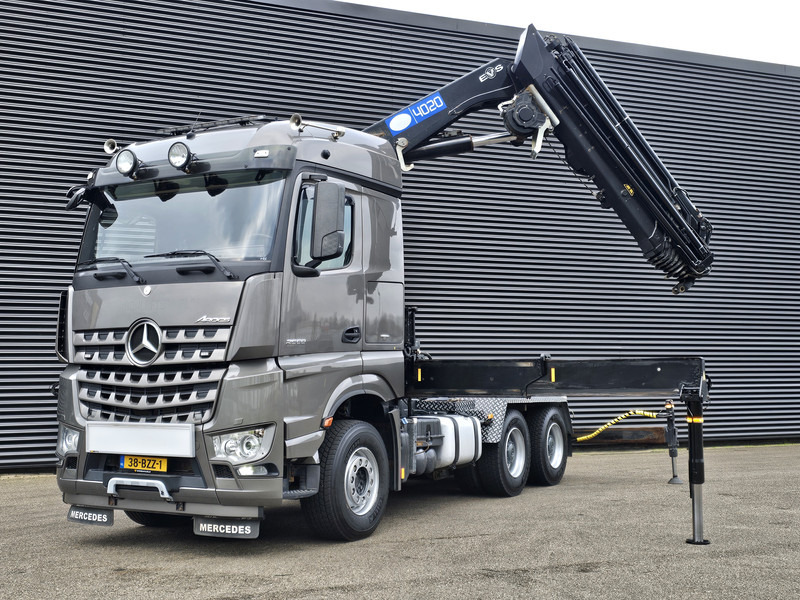 Mercedes-Benz Arocs 2658 6x4 / HMF 40 t/m - 21.3 mtr / WINCH - Влекач: снимка 4 Mercedes-Benz Arocs 2658 6x4 / HMF 40 t/m - 21.3 mtr / WINCH - Влекач: снимка 4