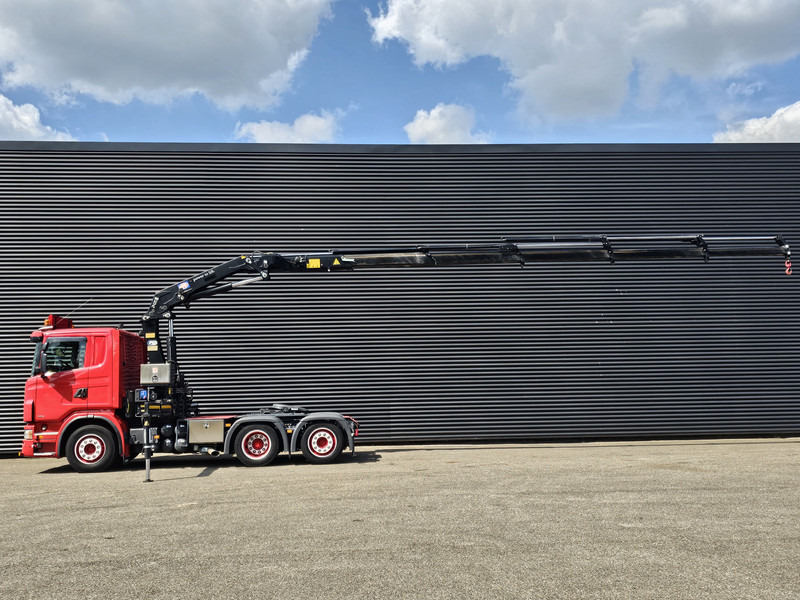 Scania G 440 A 6X2*4 / HMF 24 t/m CRANE / KRAN - Влекач: снимка 3 Scania G 440 A 6X2*4 / HMF 24 t/m CRANE / KRAN - Влекач: снимка 3