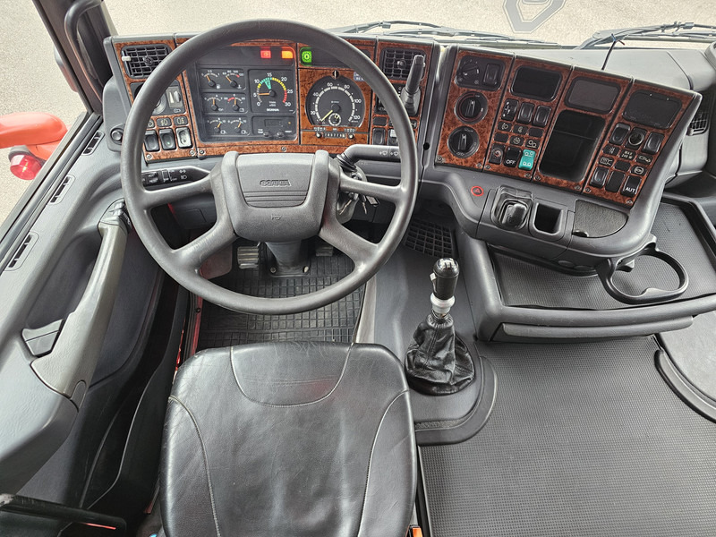 Влекач Scania R 164.580 8x4-4 / 150T / MANUAL / RETARDER / BIG AXLE: снимка 12