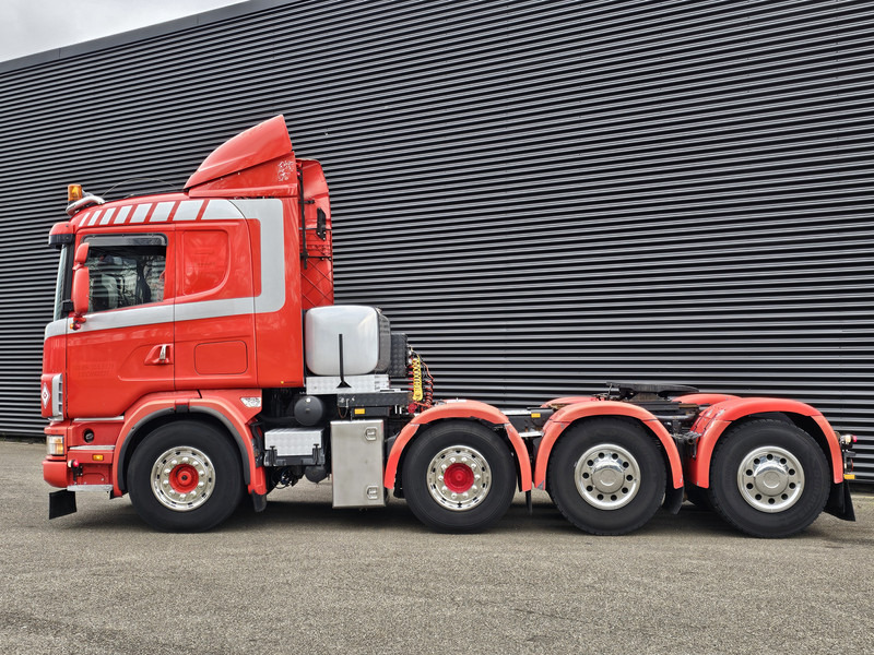 Влекач Scania R 164.580 8x4-4 / 150T / MANUAL / RETARDER / BIG AXLE: снимка 7